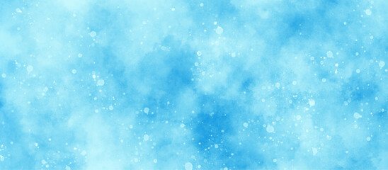 Wall Mural - sunshine or sparkling lights and glittering glow winter morning of snow falling background, abstract