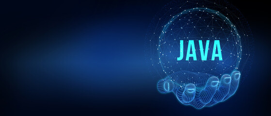 Wall Mural - software, web development, programming concept. programming languages java and program. software dev