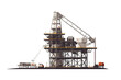 © Zaharia Levy - Oil Rig vector flat minimalistic isolated vector style illustration