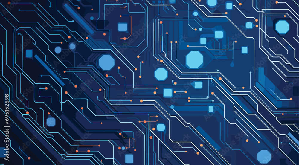 Techtronics Background tech themed vector background with inspired by circuitry patterns ...