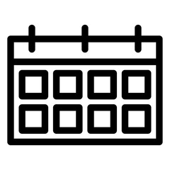 Sticker - schedule icon 