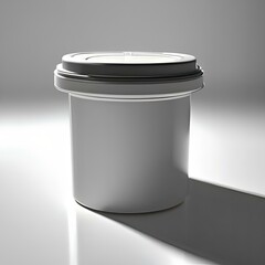 Wall Mural - A blank label on a food container2