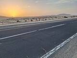 Fototapeta Sawanna - Sonnenuntergang in den Dünen rund um Corralejo, Fuerteventura
