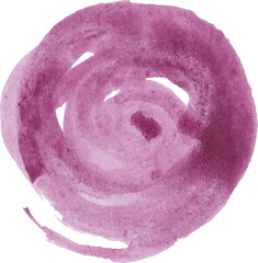 Wall Mural - Round watercolor element