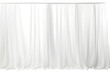 Soft Illumination Elevating Spaces with Sheer Curtain Grace Isolated On Transparent Background