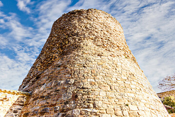 Wall Mural - Tower of the medieval Castle of Cardona, Barcelona, Spain