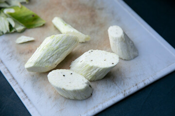 Water bamboo, makomodake or makomo is a japanese vegetable with a harvest season in Autumn. 