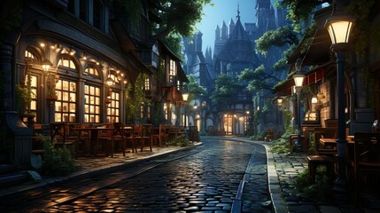 japanese street cozy lofi