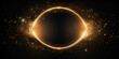 Magic ring with electricity around dungeons and dragons style. Dungeons & Dragons Magic Ring with Electric Halo