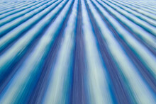 Abstract Motion Blur With Blue Gradient Lines