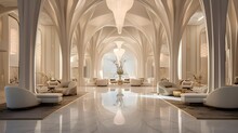 Interior Of Sheikh Zayed Grand Mosque, Abu Dhabi, United Arab Emirates
