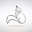 Maine Coon Cat Silhouette Icon