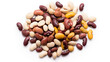 © Cadengo - Mix of beans on white background isolated background