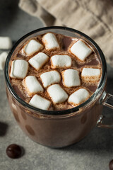 Canvas Print - Sweet Warm Hot Chocolate Cocoa