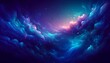 Gradient color background image with a mystical deep ocean theme