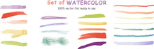 30 Sets Of Watercolor Texture Backgrounds.