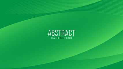 Abstract modern background gradient colors. green gradient with dynamic stripes and curves.