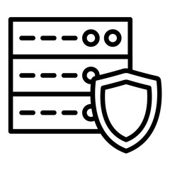 Sticker - Data Guardian Icon Style