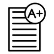 Report Card Icon Style
