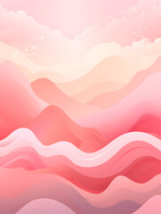 Wall Mural - Abstract textured pink background with copy space