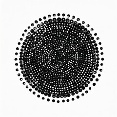 Sticker - halftone dots