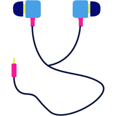 Poster - Earphone Illustration