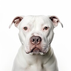 Wall Mural - bulldog isolated on white