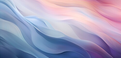 Wall Mural - conceptual abstraction of introspection and contemplation depicted through a serene blend of etherea