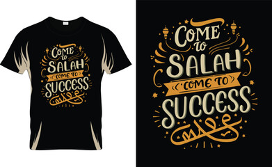 Poster - islamic t-shirt design vector,ramadan islamic t-shirt design, Smile it's sunnah,Follow the sunnah not society,save palestine t-shirt design graphic,come to salah come to success,t shirt design,11