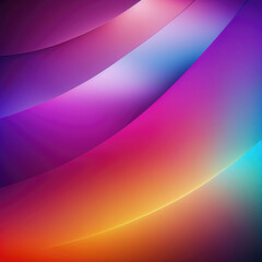 Wall Mural - AI generated color gradient background material