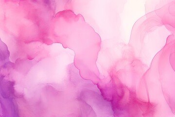 Wall Mural - background with pink streaks. a flowing watercolor stain of good quality and fuchsia color, pink spo