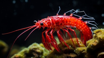 Wall Mural - Red Fire Shrimp.