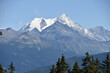 Wide Swiss Alps Panorama from Crans-Montana