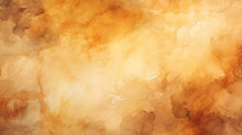 Abstract Umber Watercolor Background