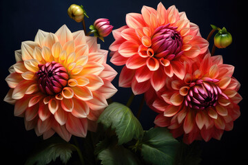 Wall Mural - Beautiful colourful flowers