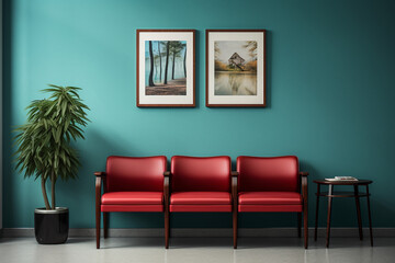 Wall Mural - modern living room