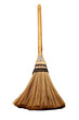 3D Cleaning Broom Isolated On Transparent Background