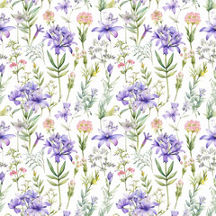 seamless floral background