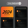 Q2 Second Quarter of 2024 Calendar
