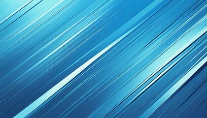 Wall Mural - blue diagonal anime speed lines abstract anime background