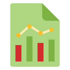 Wall Mural - Statistics Icon