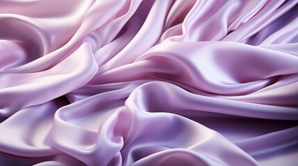 Wall Mural - A delicate blend of lilac, violet, and purple threads intertwine to create a soft and luxurious fabric that evokes feelings of femininity and elegance