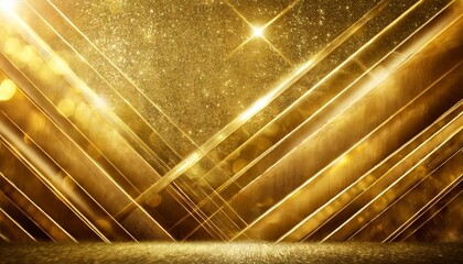 Wall Mural - gold background for premium products