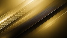 Black Gold Background Gradient Texture Soft Golden With Light Technology Diagonal Gray And White Pattern Lines Luxury Beautiful