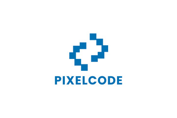 coding logo vector icon illustration