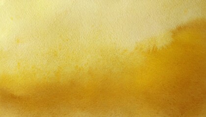 Poster - watercolor yellow gold gradient background blank sheet of paper