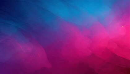 Sticker - blended colorful dark pink and blue geadient abstract banner background