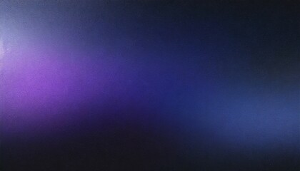 Poster - dark blue purple glowing grainy gradient background black noise texture poster header banner design