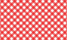 Abstract Seamless Red Plaid Line Pattern.