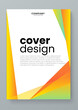 © Roisa - Colorful colourful vector abstract shapes minimalist cover design. Creative templates for report, corporate, ads, branding, banner, cover, label, poster, sales
